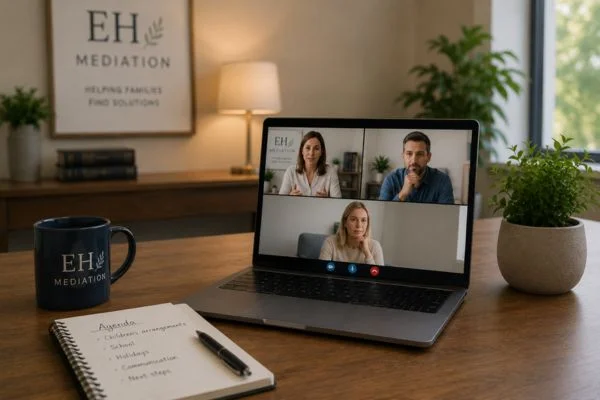 child access mediation Blackburn online meeting.